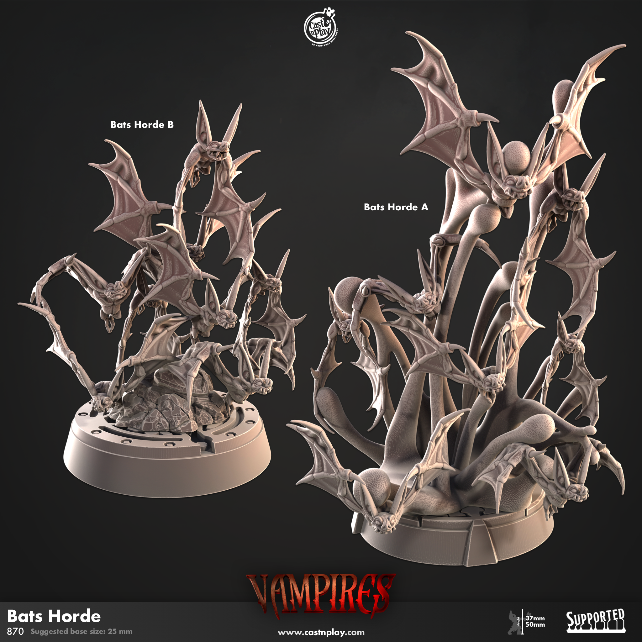 Bats Cloud (Pre-Supported) | Cast n Play